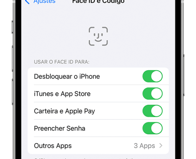 Meu face ID do meu iphone não está funcionando o que posso fazer?